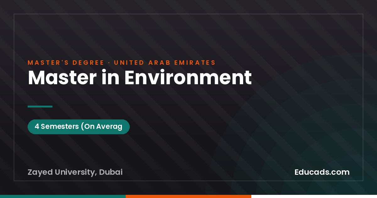 Master in Environment