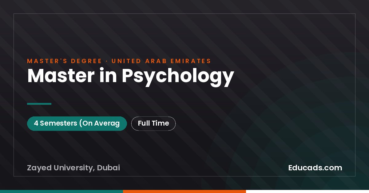 Master in Psychology