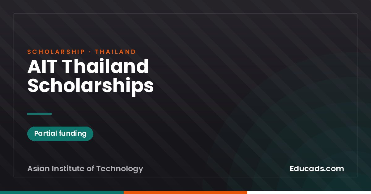 AIT Thailand Scholarships scholarship