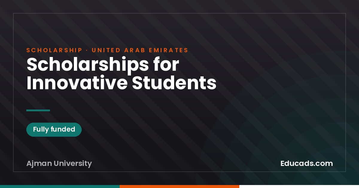 Scholarships for Innovative Students scholarship