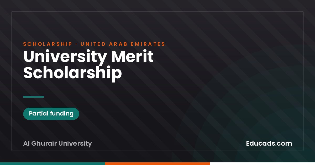 University Merit Scholarship scholarship