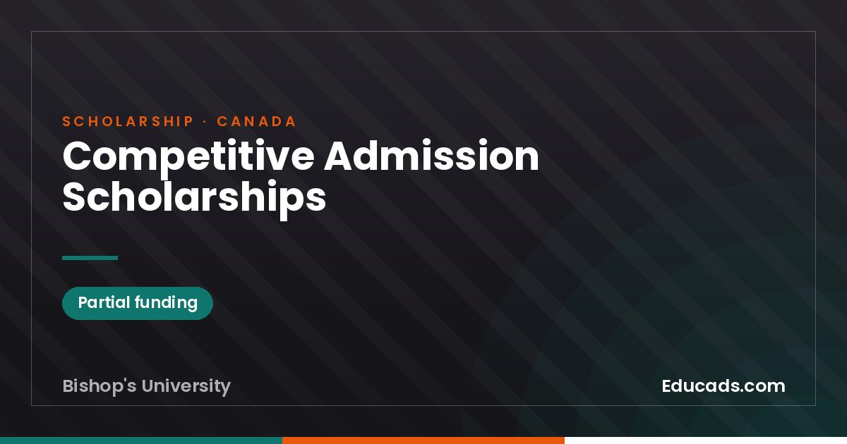 Competitive Admission Scholarships scholarship