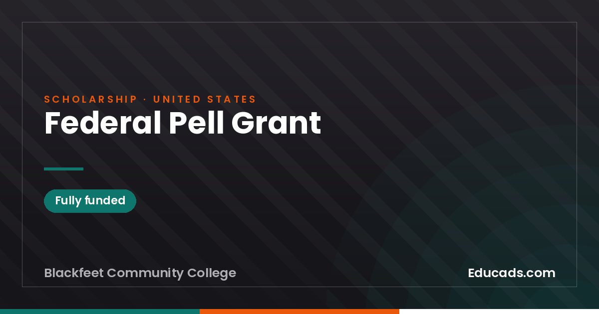 Federal Pell Grant scholarship