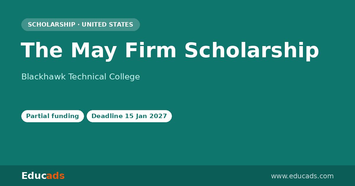 The May Firm Scholarship scholarship