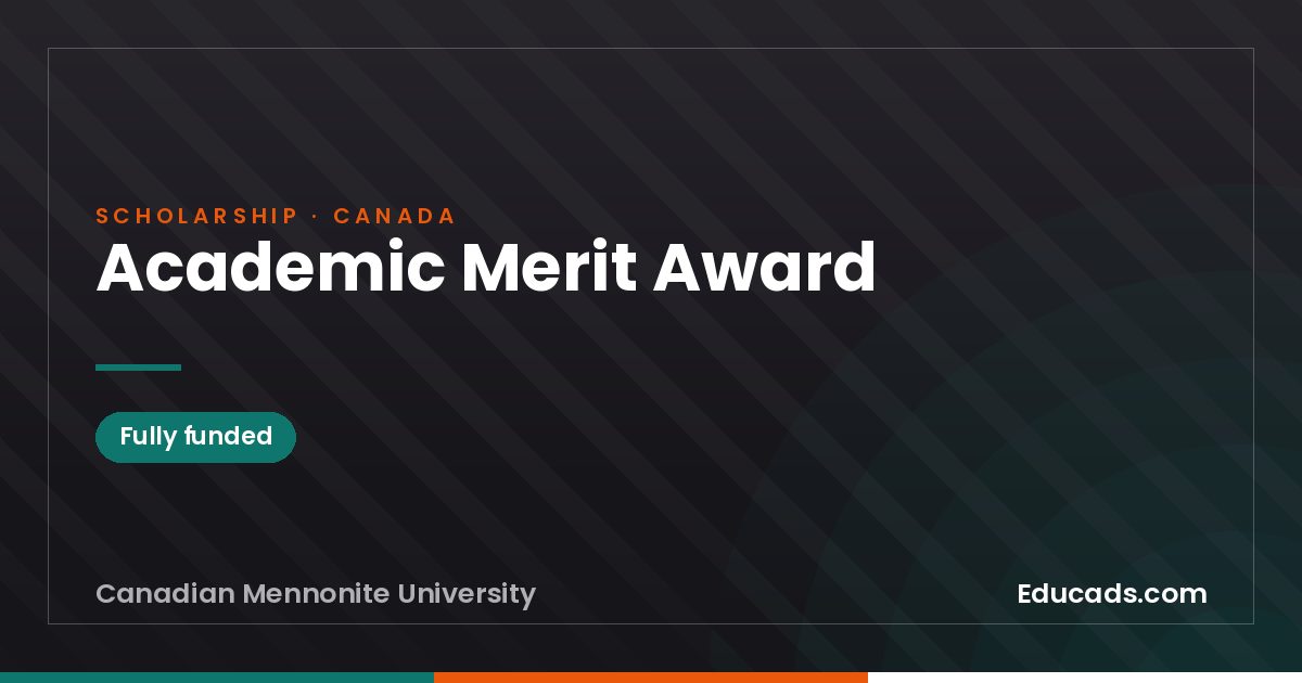 Academic Merit Award scholarship
