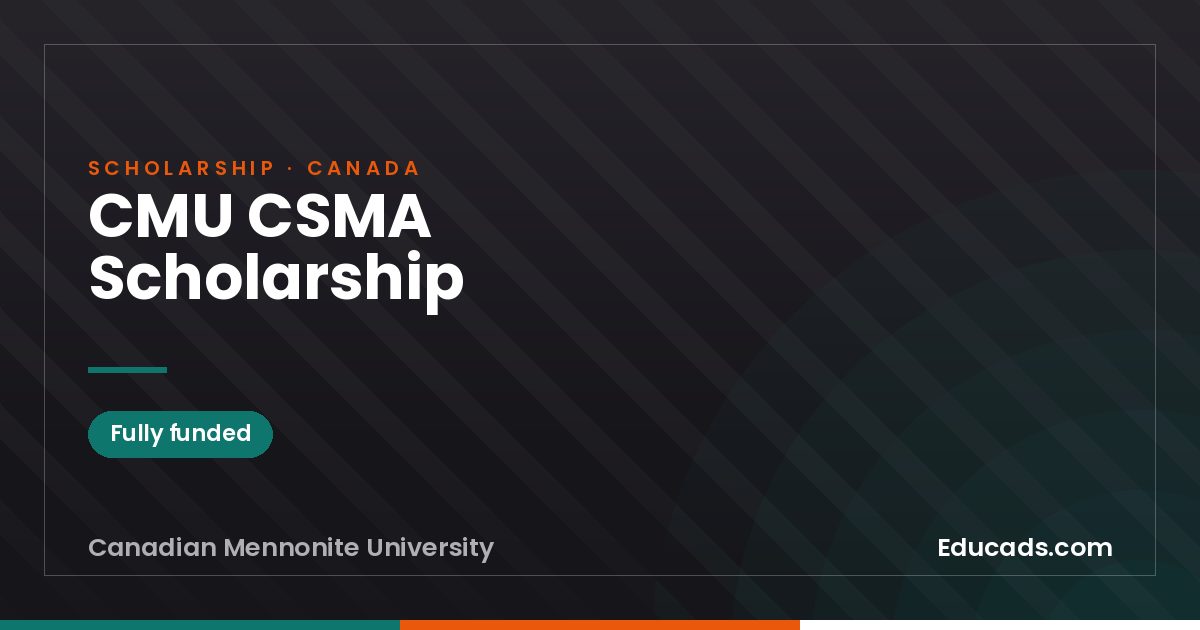 CMU CSMA Scholarship scholarship