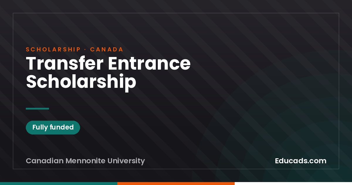 Transfer Entrance Scholarship scholarship