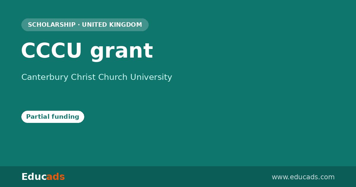 CCCU grant scholarship