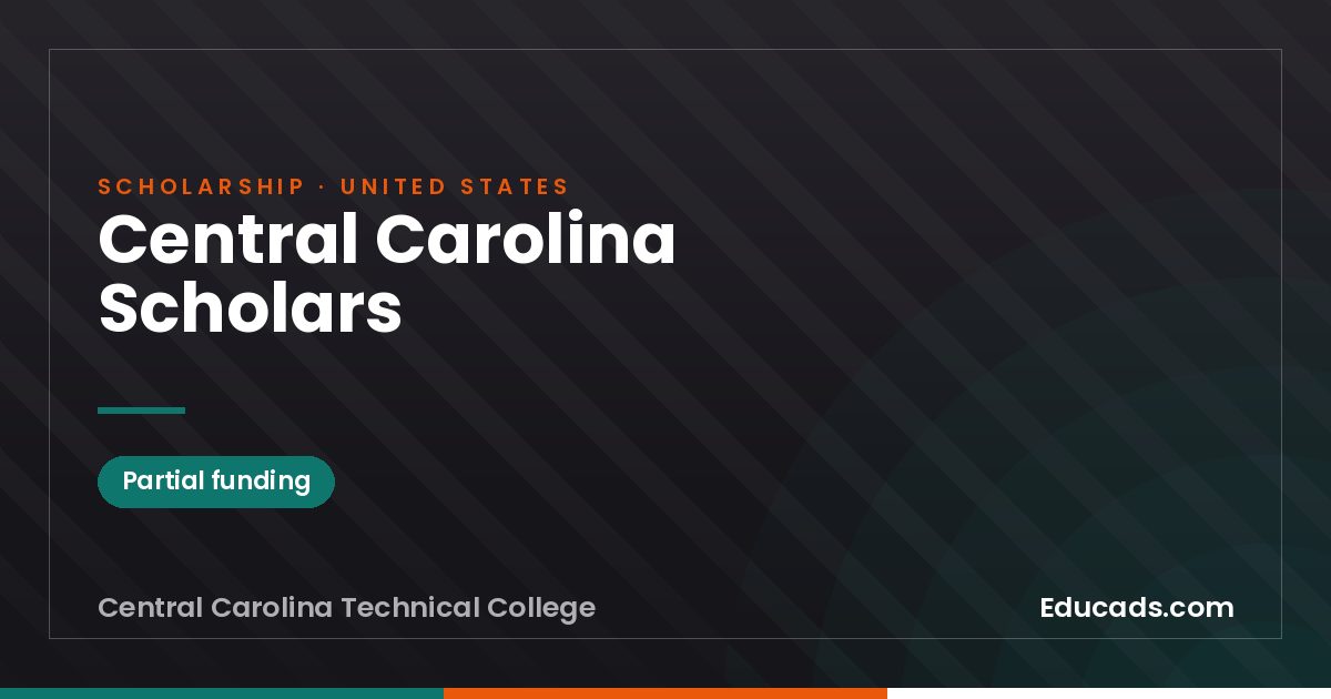 Central Carolina Scholars scholarship