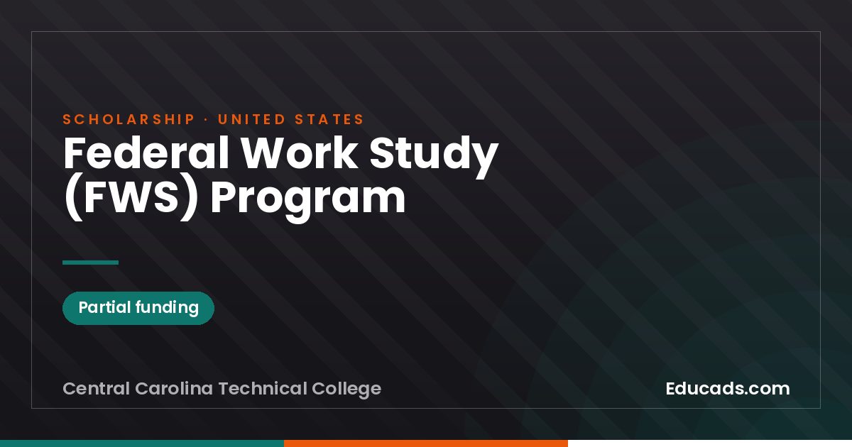 Federal Work Study (FWS) Program scholarship