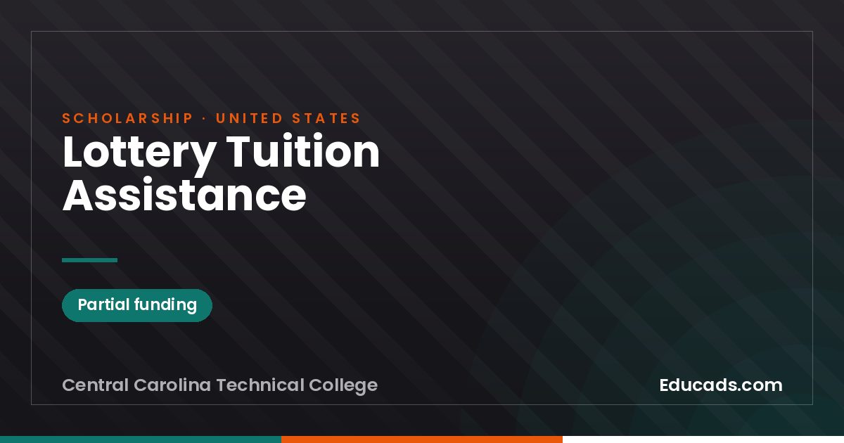 Lottery Tuition Assistance scholarship