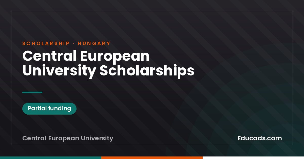 Central European University Scholarships scholarship