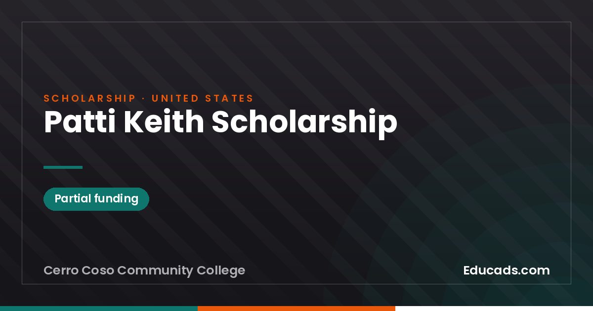 Patti Keith Scholarship scholarship