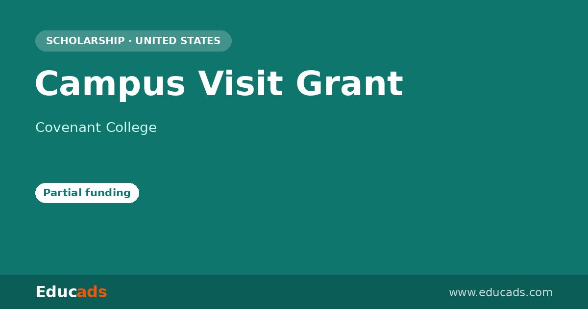 Campus Visit Grant scholarship