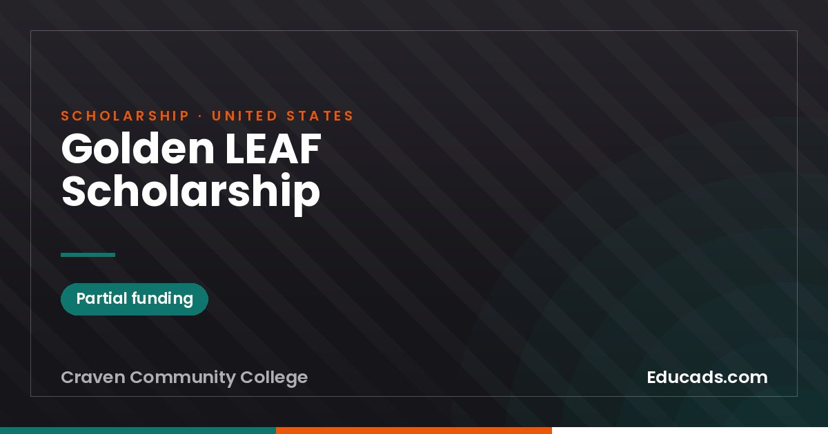 Golden LEAF Scholarship scholarship