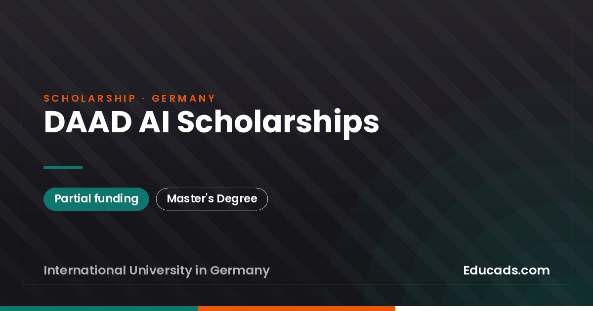 DAAD AI Scholarships scholarship