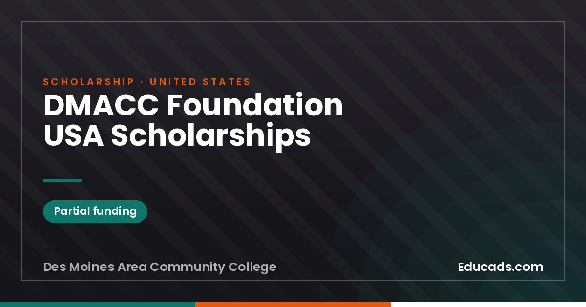 DMACC Foundation USA Scholarships scholarship