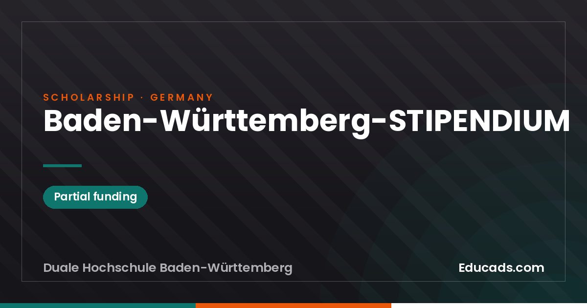 Baden-Württemberg Scholarship scholarship
