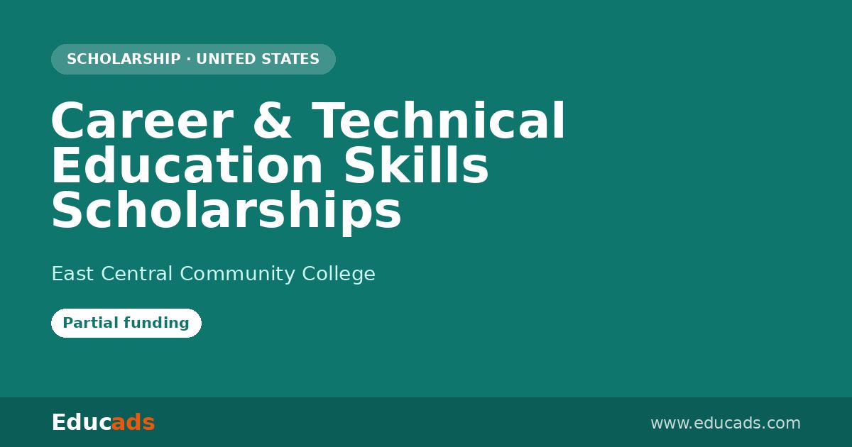 Career & Technical Education Skills Scholarships scholarship