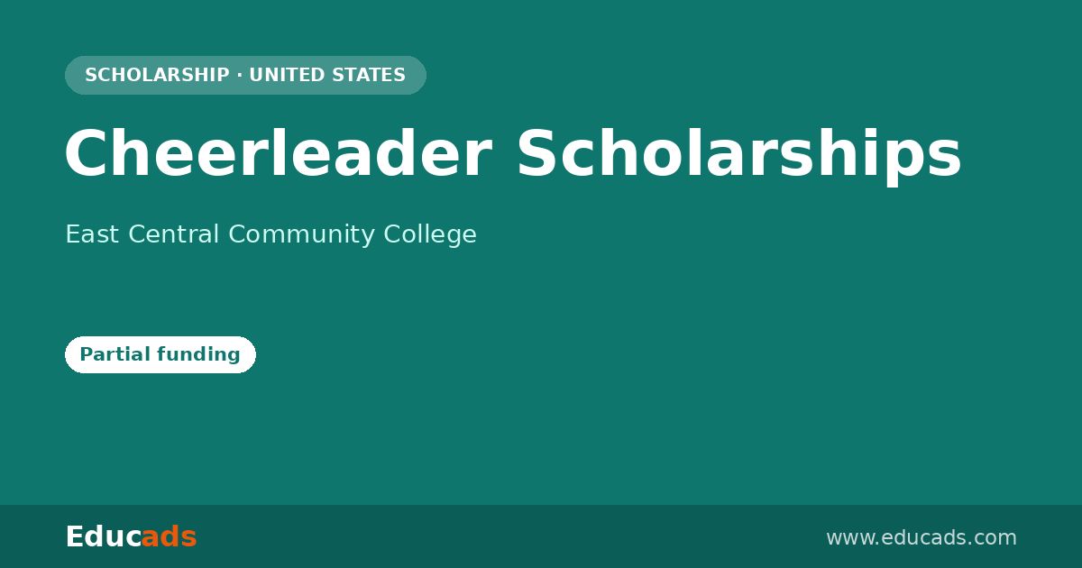 Cheerleader Scholarships scholarship