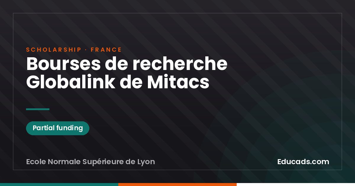Mitacs Globalink Research Scholarships scholarship