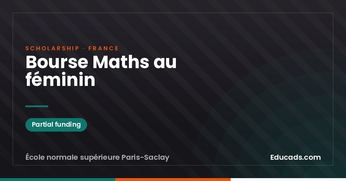 Mathematics for Women Scholarship scholarship
