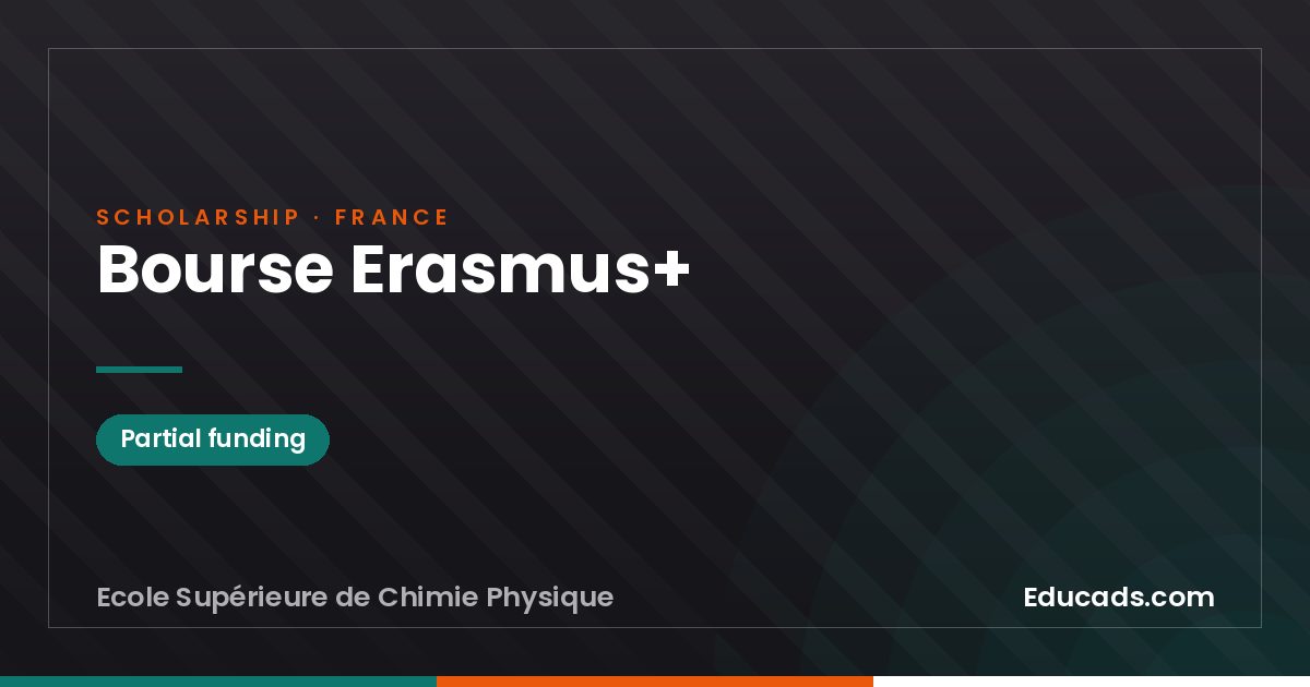 Erasmus+ Scholarship scholarship