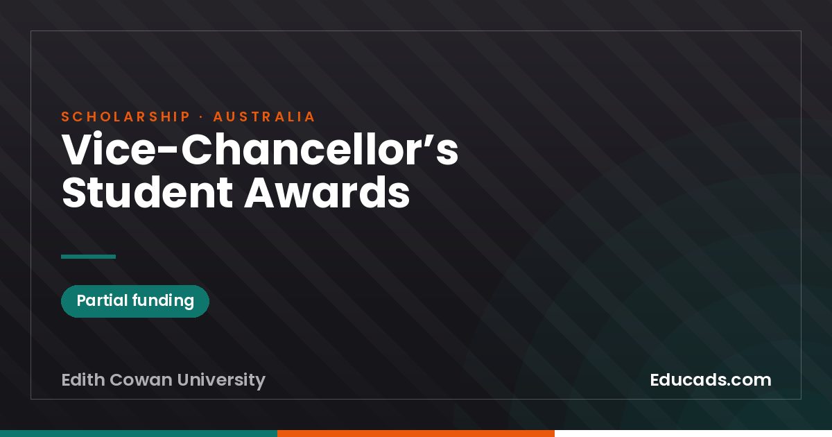 Vice-Chancellor’s Student Awards scholarship