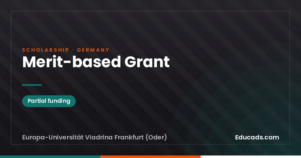 Merit-based Grant scholarship