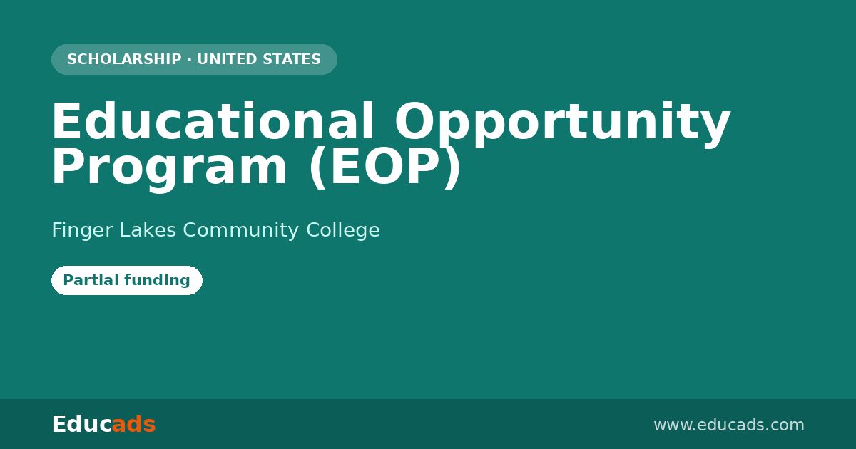 Educational Opportunity Program (EOP) scholarship