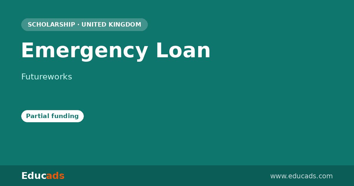 Emergency Loan scholarship