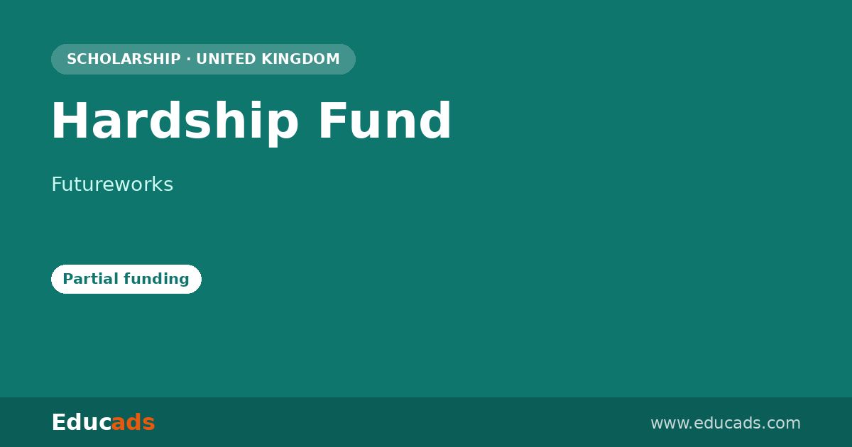 Hardship Fund scholarship
