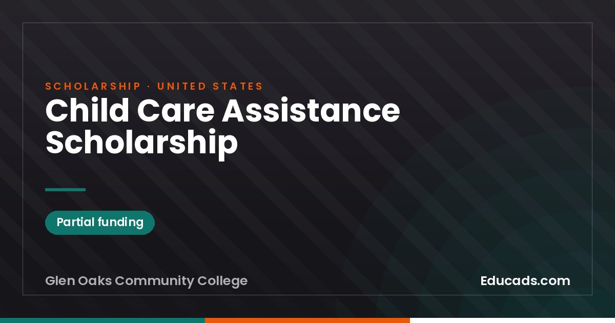 Child Care Assistance Scholarship scholarship