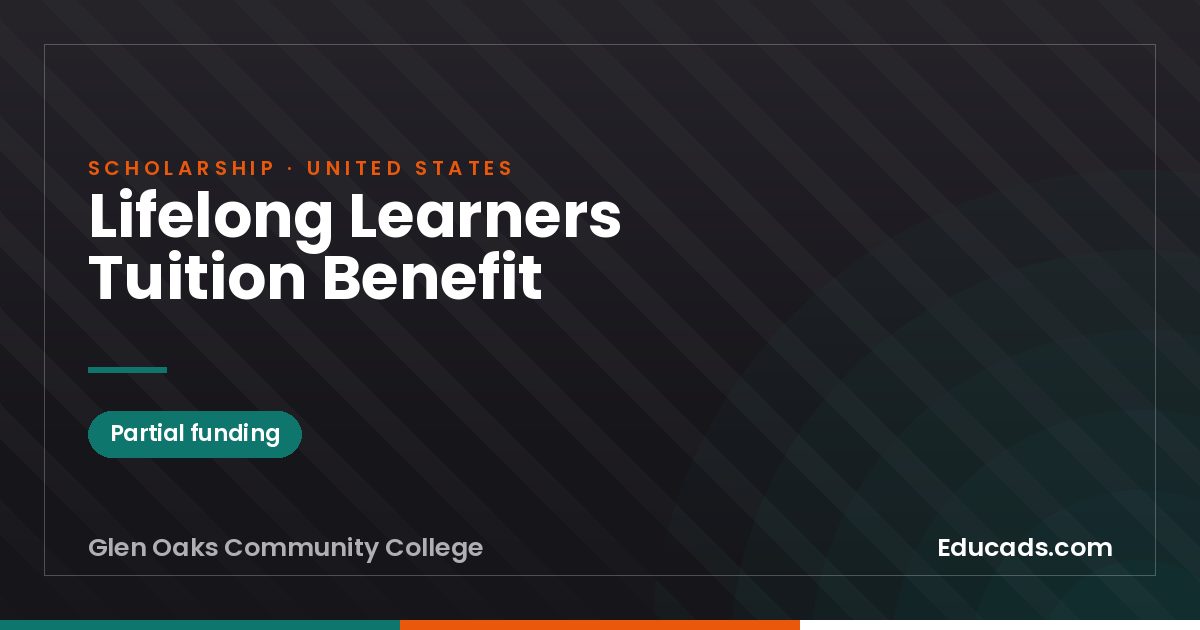 Lifelong Learners Tuition Benefit scholarship