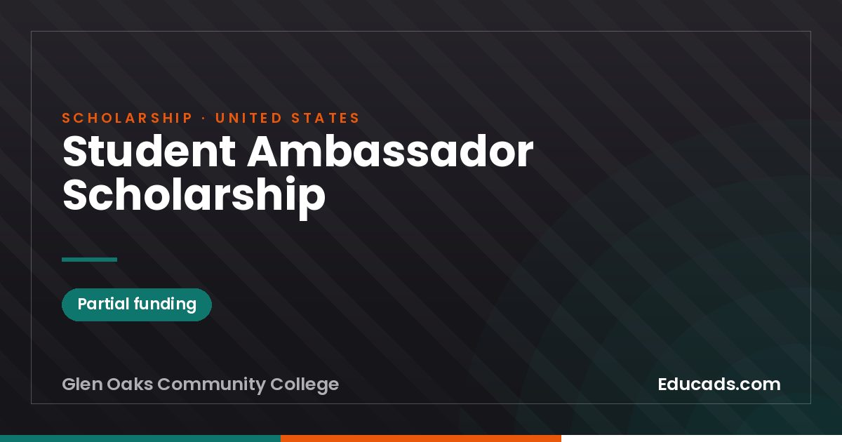 Student Ambassador Scholarship scholarship