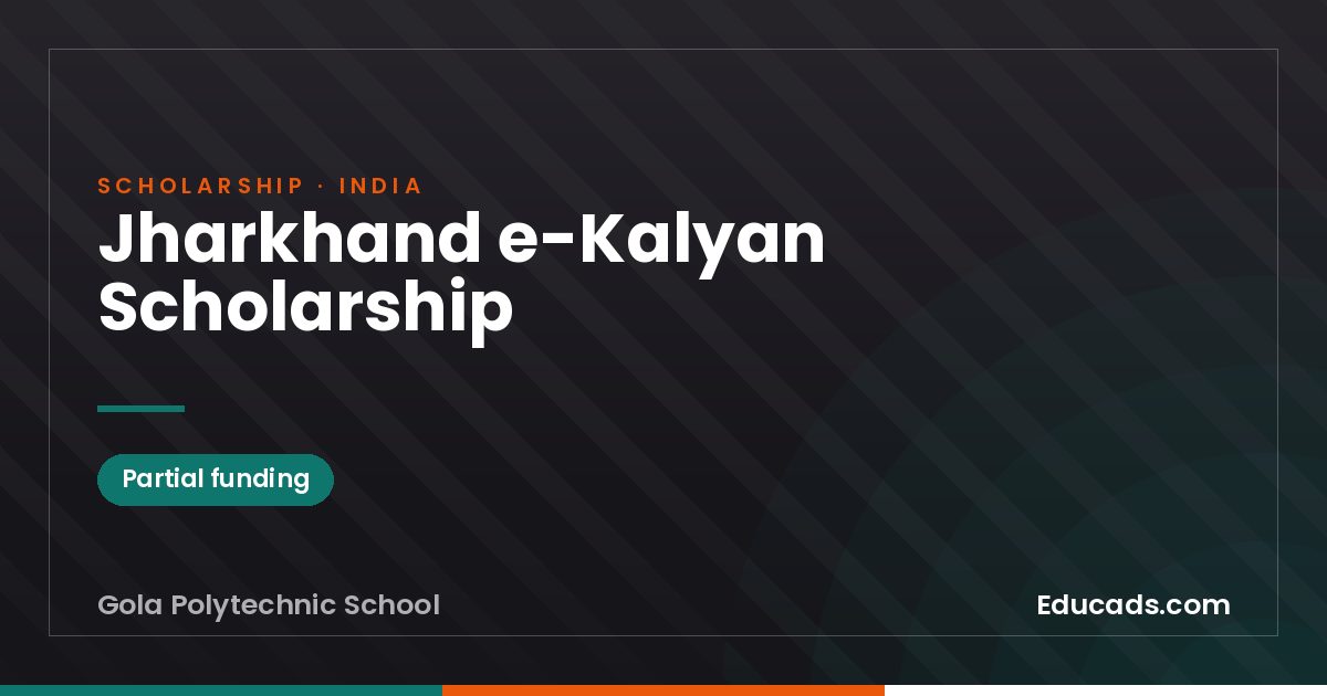 Jharkhand e-Kalyan Scholarship scholarship