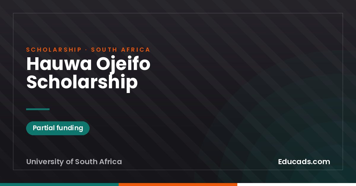 Hauwa Ojeifo Scholarship scholarship