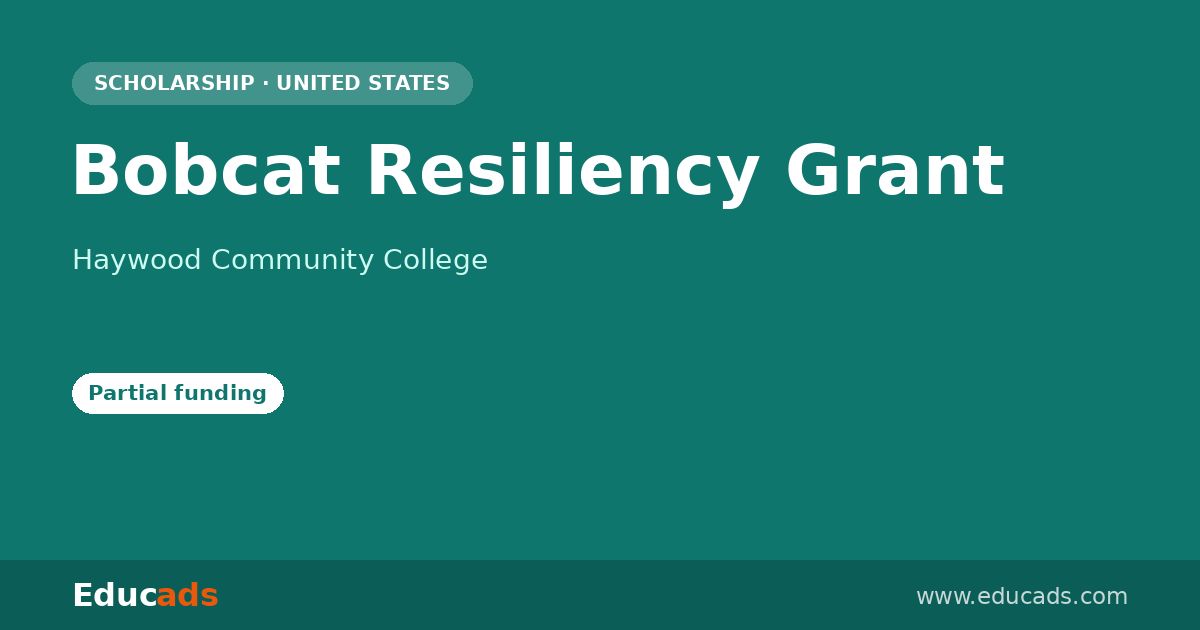 Bobcat Resiliency Grant scholarship