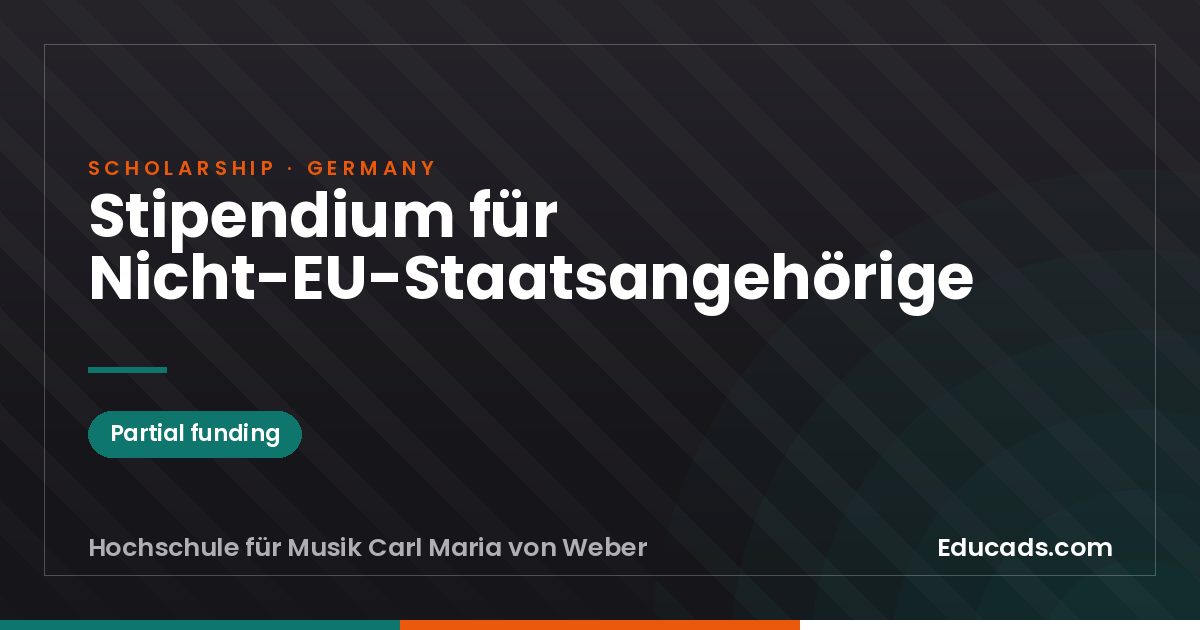 Scholarship for Non-EU Nationals scholarship