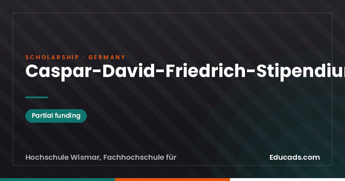 Caspar-David-Friedrich Scholarship scholarship