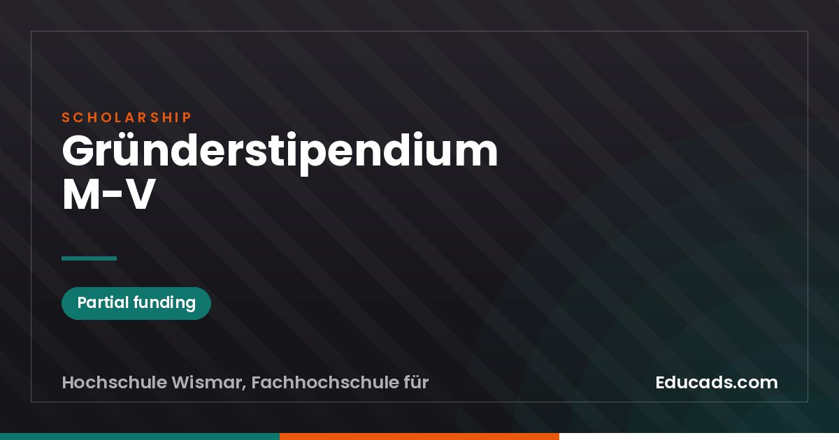 Founder Scholarship M-V scholarship