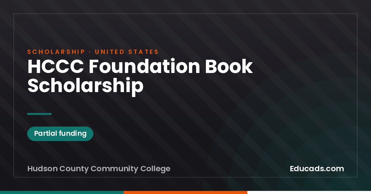 HCCC Foundation Book Scholarship scholarship