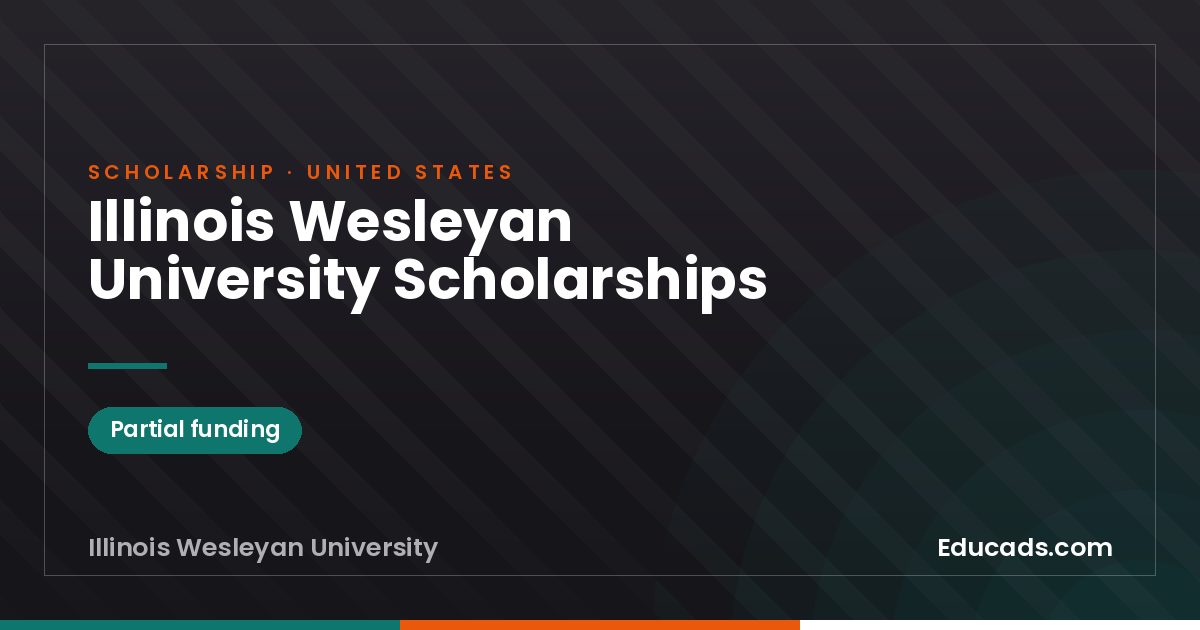 Illinois Wesleyan University Scholarships scholarship