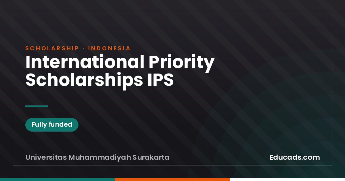 International Priority Scholarships IPS scholarship