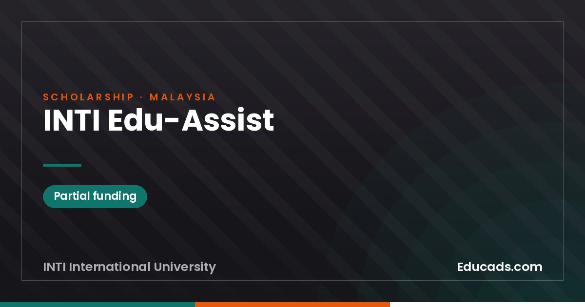 INTI Edu-Assist scholarship