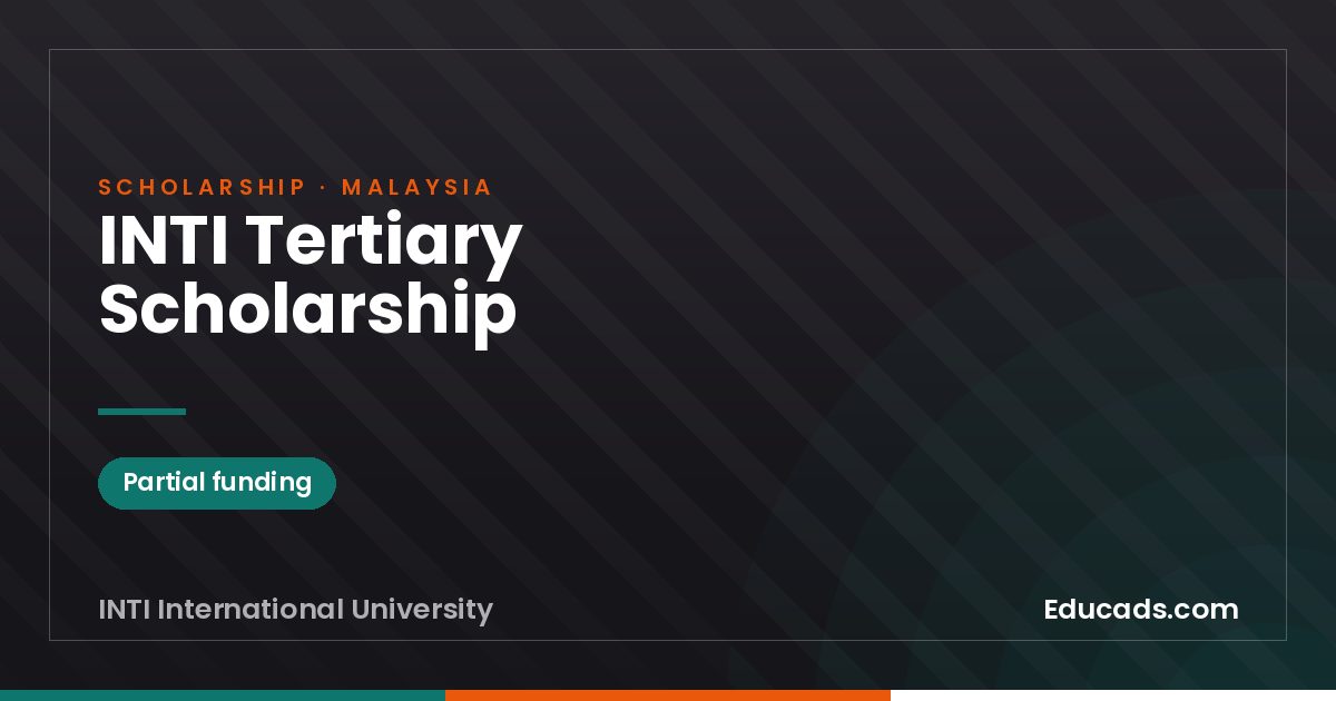 INTI Tertiary Scholarship scholarship