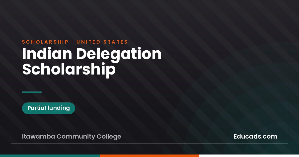 Indian Delegation Scholarship scholarship