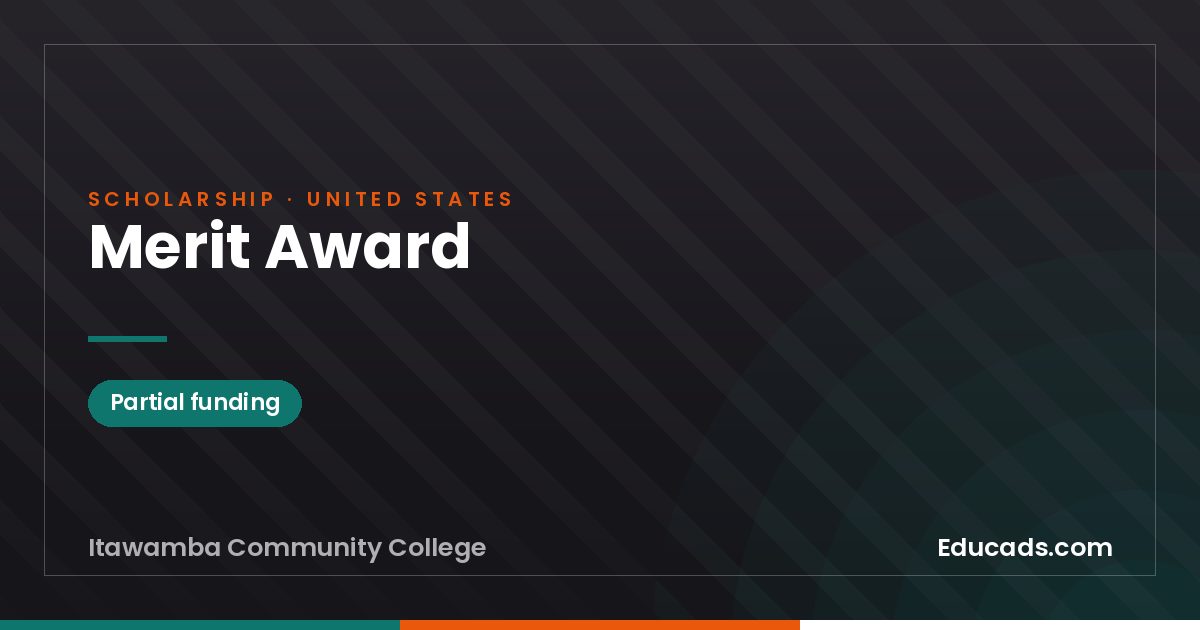 Merit Award scholarship