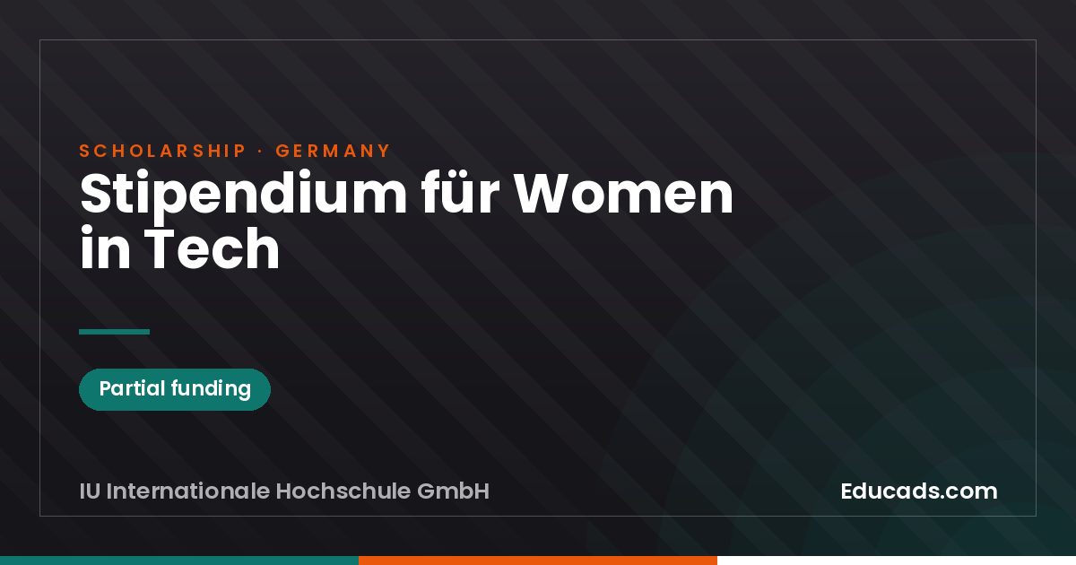 Scholarship for Women in Tech scholarship