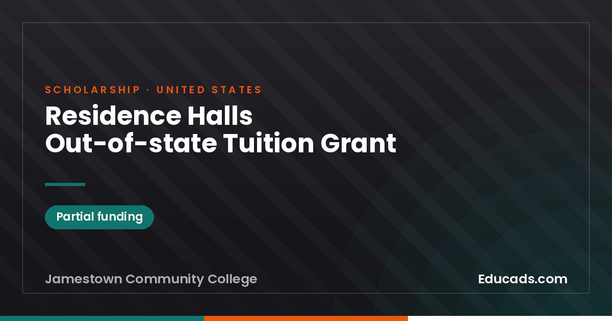Residence Halls Out-of-state Tuition Grant scholarship